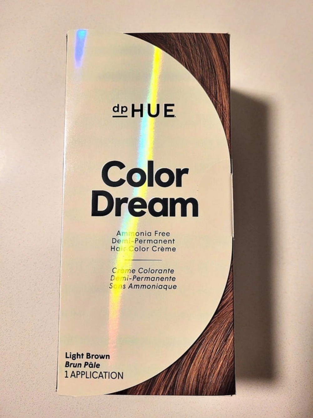dpHUE Color Dream Ammonia Free Demi-Permanent Hair Color Crème Light Brown Hair